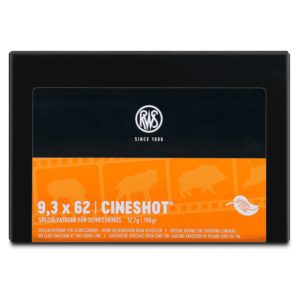 RWS 9,3x62 Cineshot 12,7g/196grs. - 50 Stk.