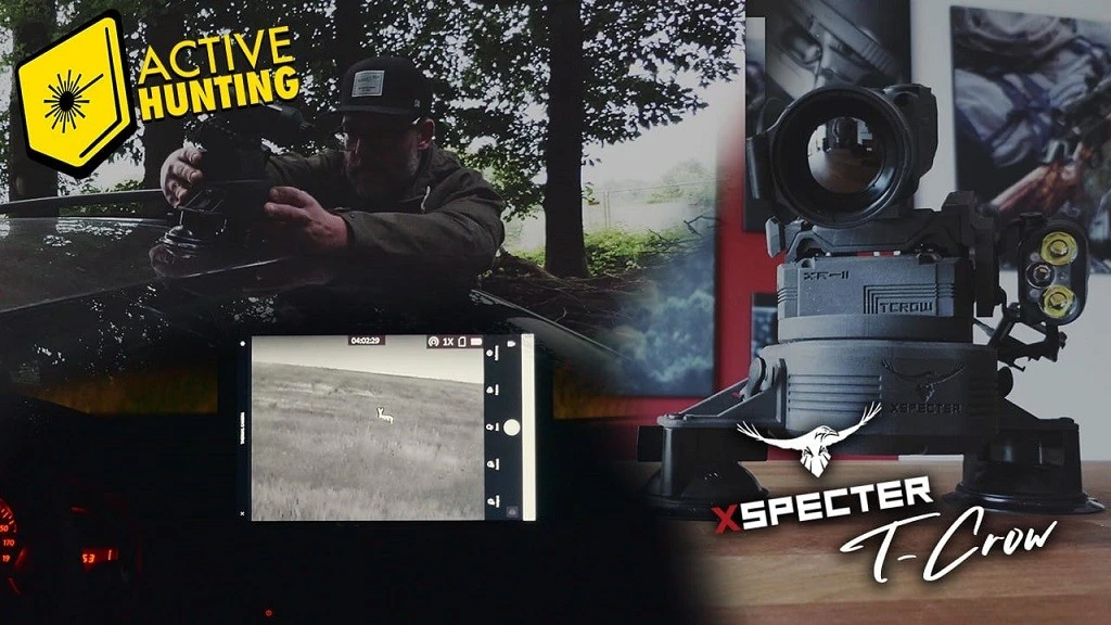 Steuerbares Stativ für Wärmebildkameras – XSpecter T-Crow im ausführlichen Test und Revier