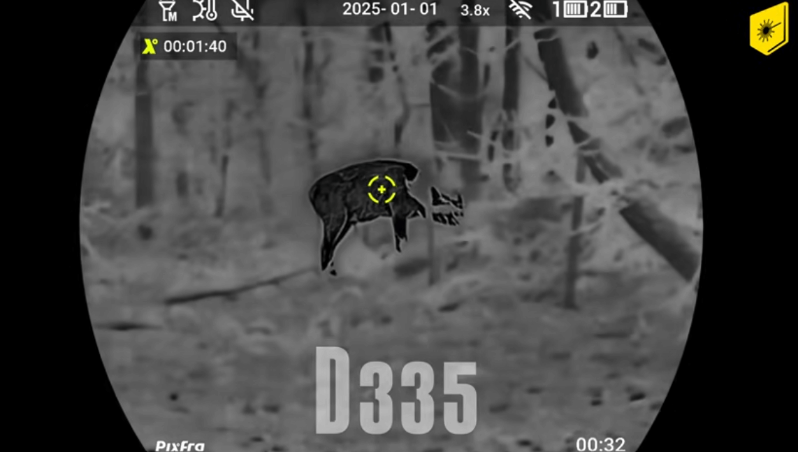 Pixfra Draco D335 Revieraufnahme