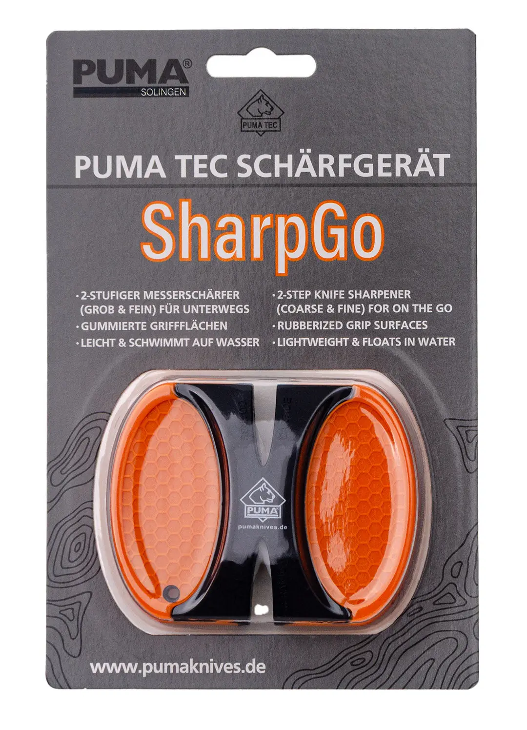Puma TEC Messerschärfer SharpGo Verpackung Vorderseite