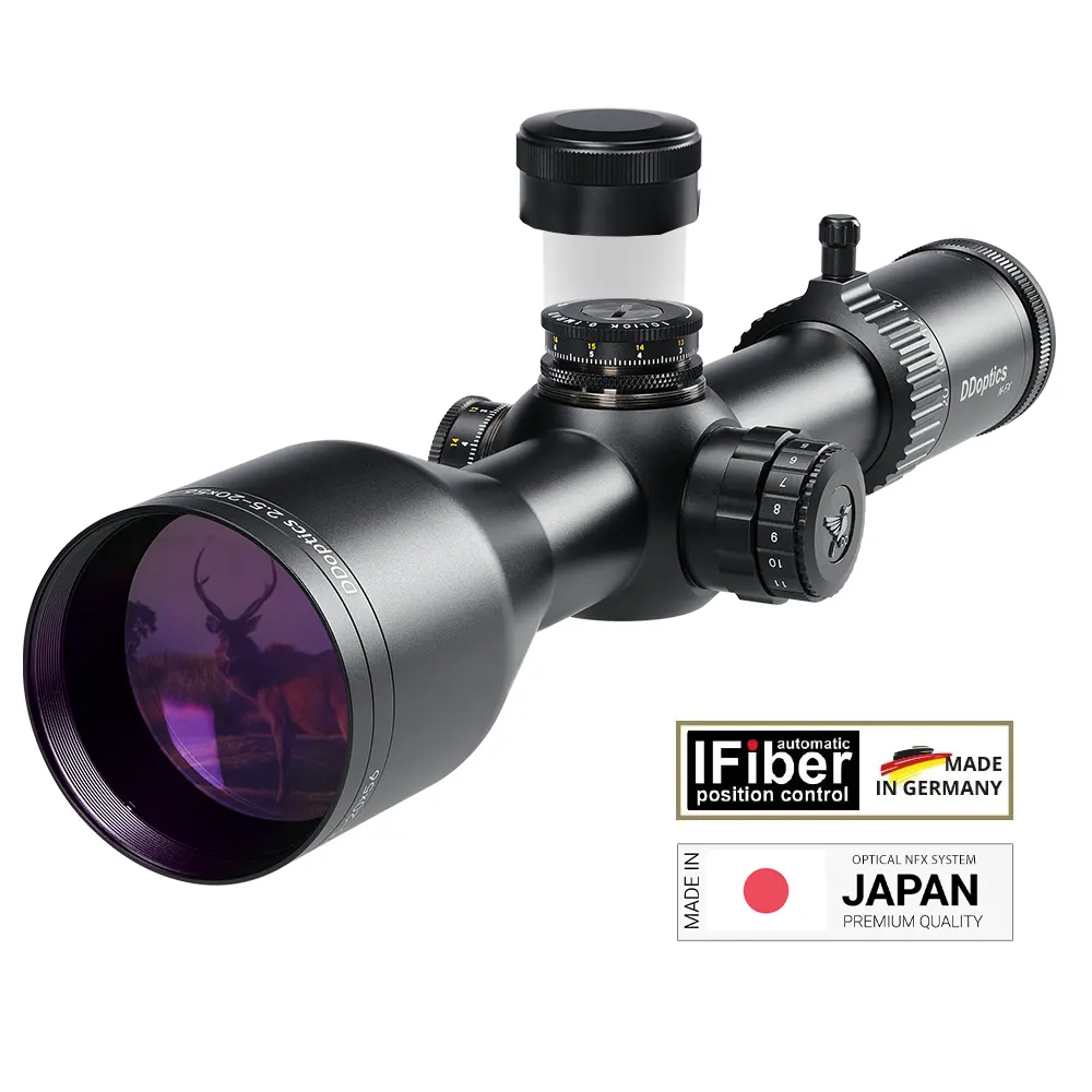 DDoptics Nighteagle V8 2,5-20x56 NFX Supershort | A4N | MRAD