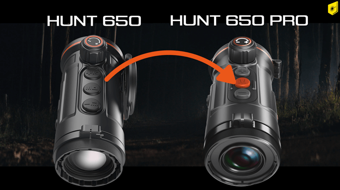 Thermtec Hunt 650 Pro im Vergleich Power Knopf Thermtec Hunt 650 Pro im Vergleich Power Knopf