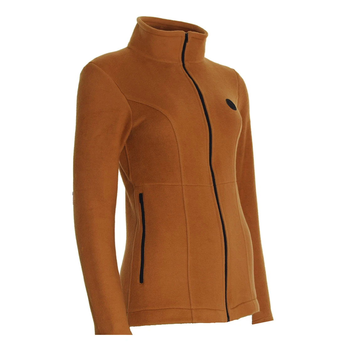 Hedlund Lela Soft Baumwolljacke camel seitlich