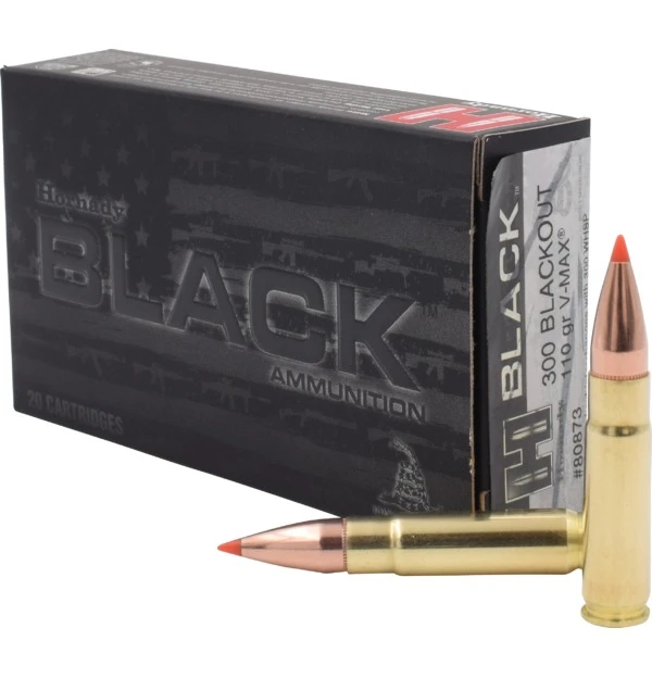 Hornady .300 Blackout V-Max Black